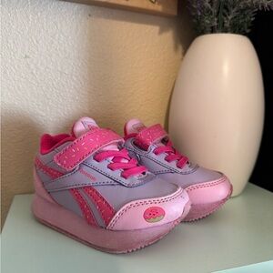 Reebok Kids' Pink and Lavender Sneakers